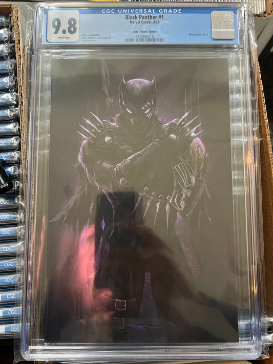 Black Panther #1 CGC 9.8 (2023 9th Series Marvel) Ivan Tao CBNS Exclusive Cover (Virgin)