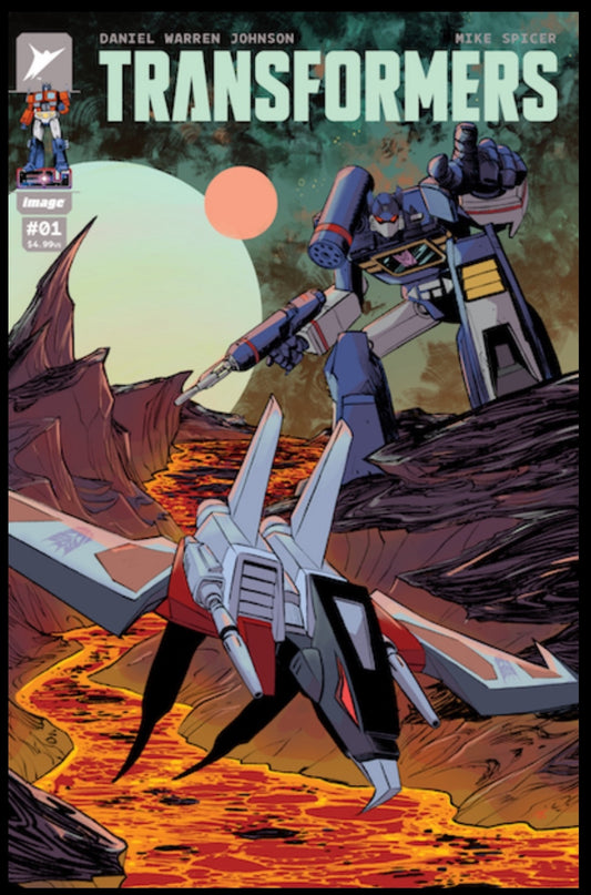 Transformers (2023 Image/Skybound) #1 (JJL Collectibles/The Comics Vault Matthew Roberts Exclusive)