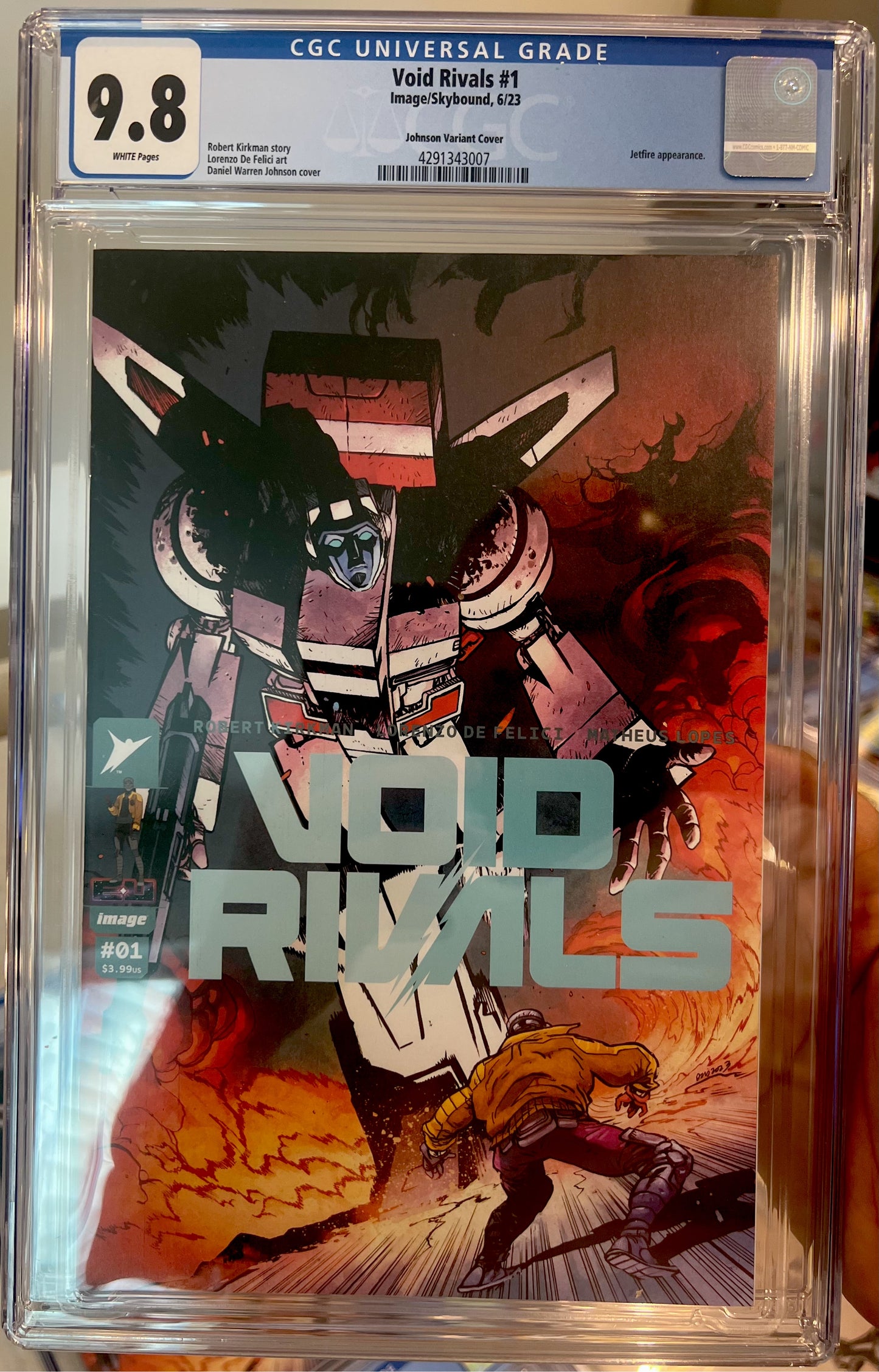 Void Rivals #1 CGC 9.8 (1:100 Incentive Cover)