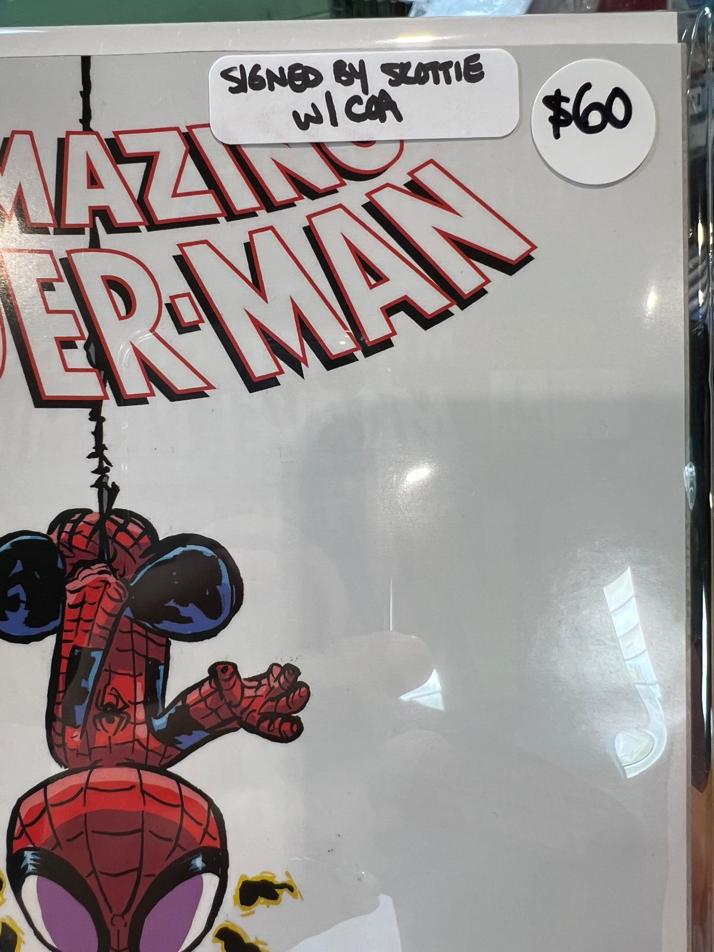 Amazing Spider-Man #26 (2022, 7th Series) Skottie Young Variant Signed by Skottie Young
