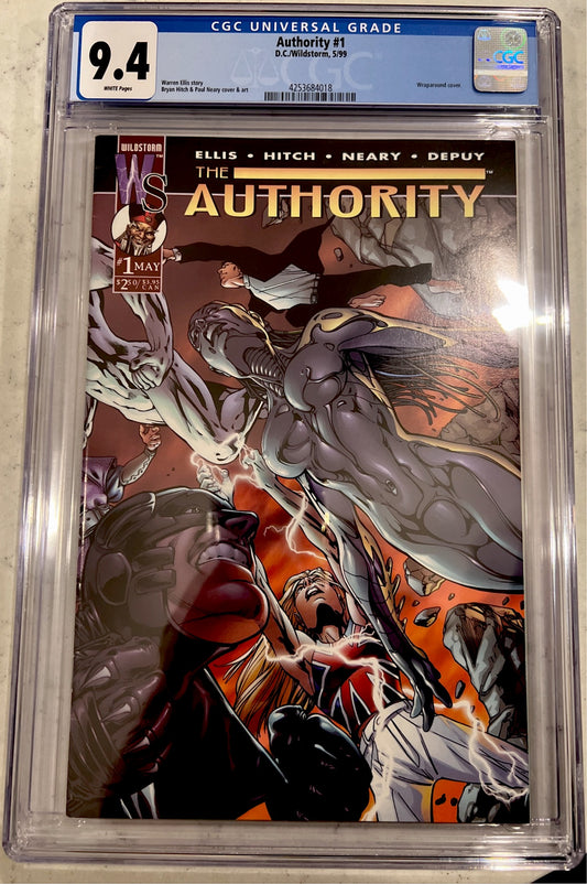 The Authority #1 CGC 9.4 (DC/Wildstorm)