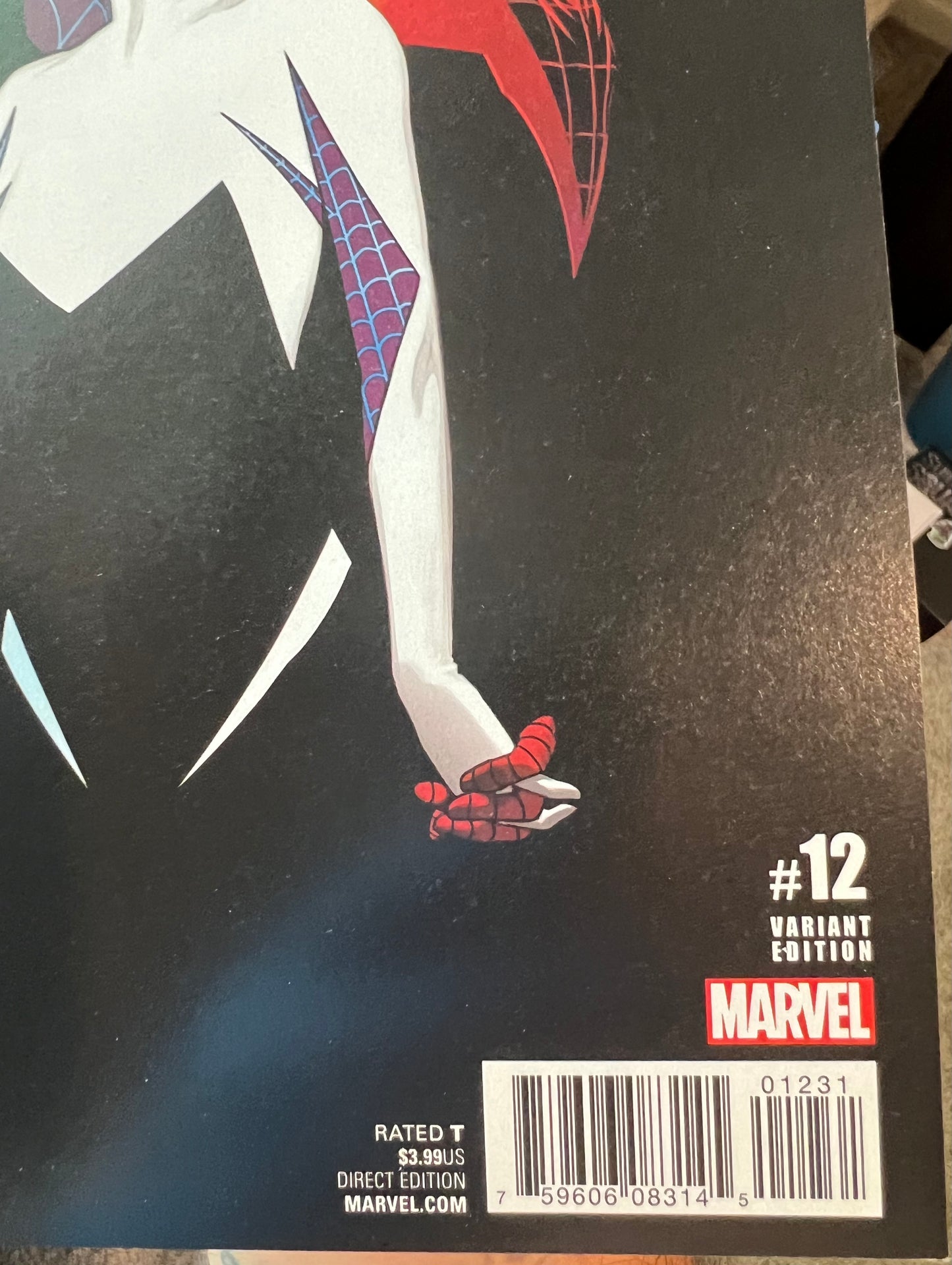 Spider-Man #12 (2016 Marvel) 1st Miles Morales & Gwen Stacy Kiss