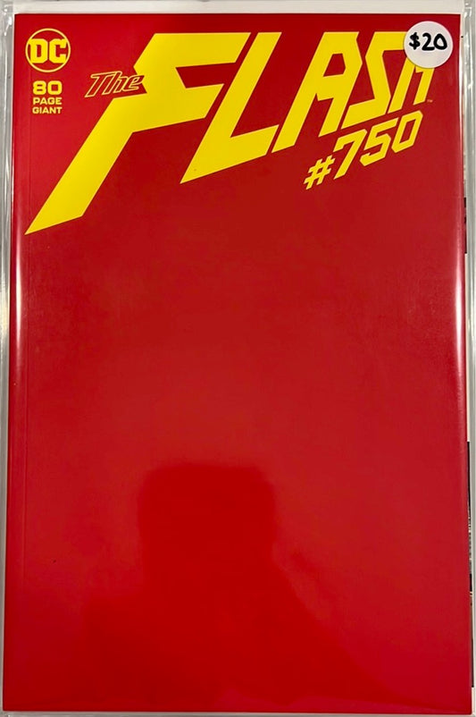 Flash #750 (Vol. 5) Blank Sketch Cover