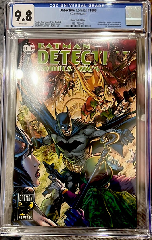 Detective Comics #1000 CGC 9.8 (The Comics Vault Altoona Exclusive, Ultra Rare)