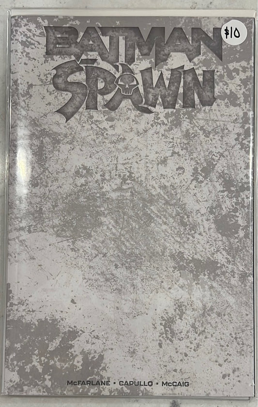 Batman/Spawn (2022 DC) #1 Blank Sketch Cover