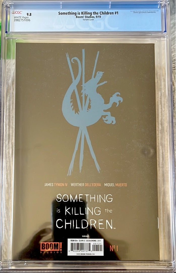 Something Is Killing The Children #1 CGC 9.8 (Variant Jae Lee Virgin Cover B)