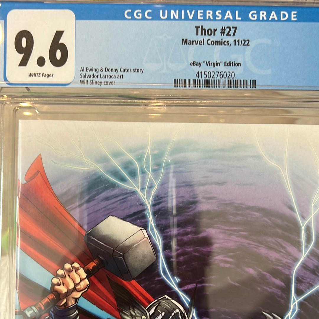 Thor #27 (6th Series) CGC 9.6 (New York Comic Con 2022 eBay “Virgin” Edition)