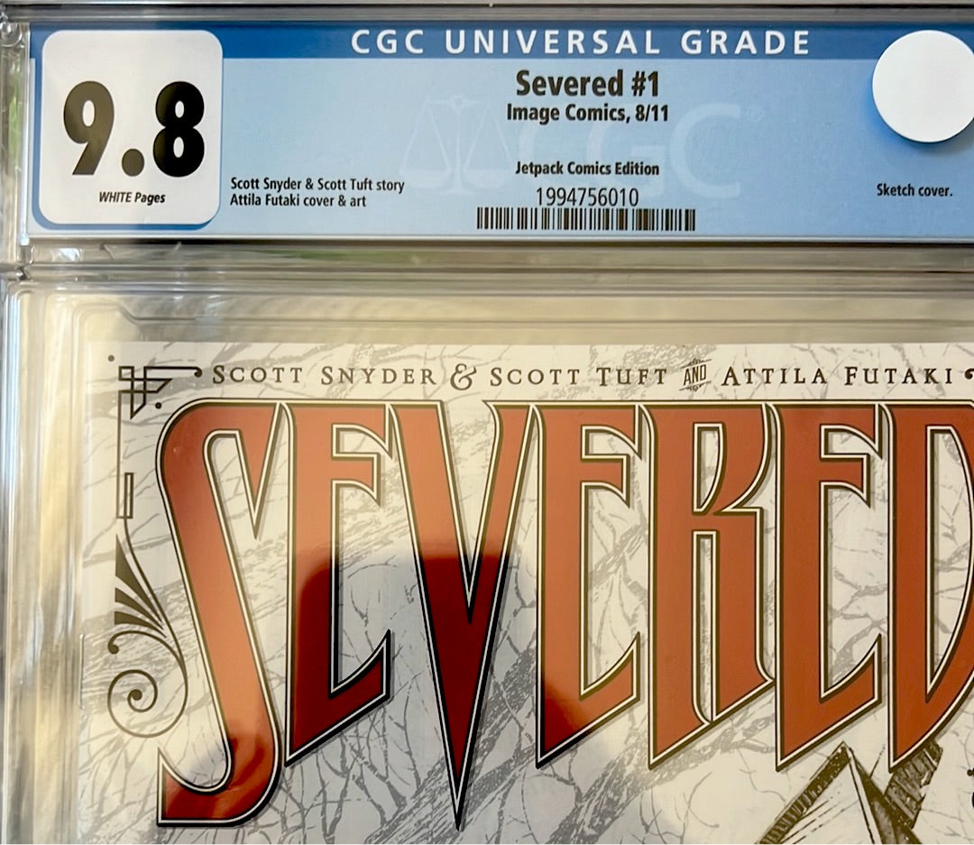 Severed #1 (Image Comics) #1 CGC 9.8 (1:1000 Sketch Variant from JetPack Comics)