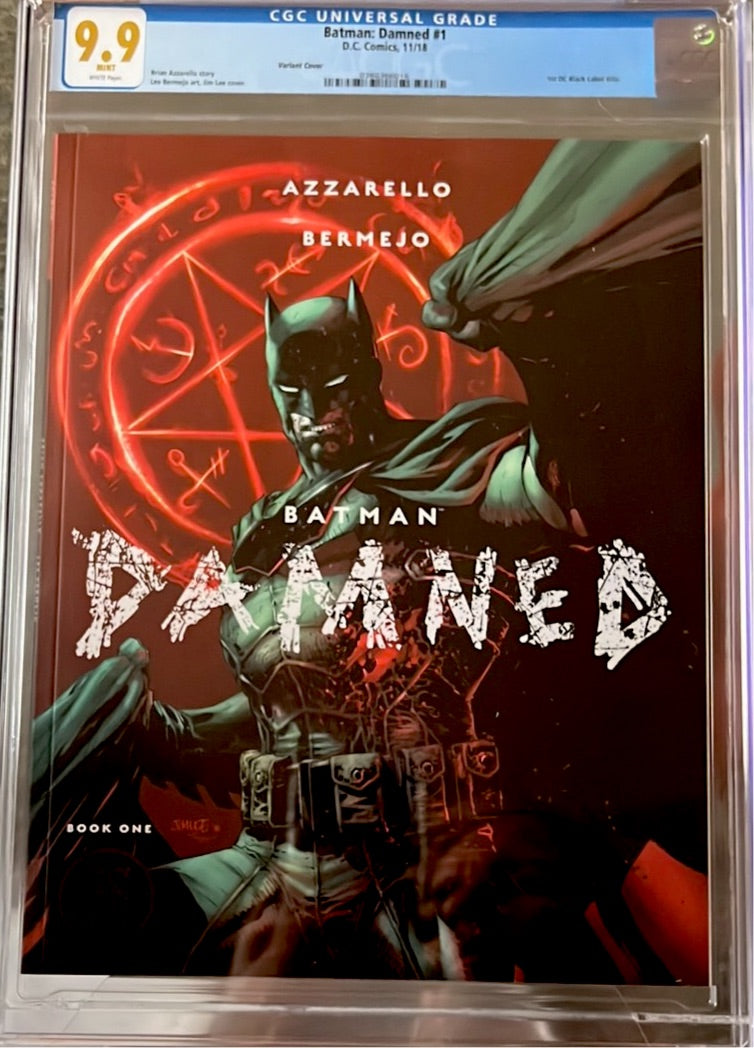Batman Damned #1 (Jim Lee Cover) CGC 9.9