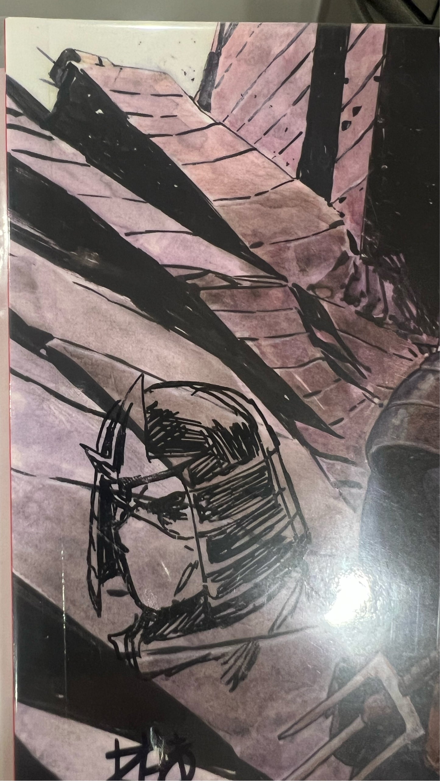 Teenage Mutant Ninja Turtles the Last Ronin #1 (Retailer Exclusive The Comics Vault Altoona Virgin Variant by Khoi Pham) Signed/Remarqued by Khoi Pham
