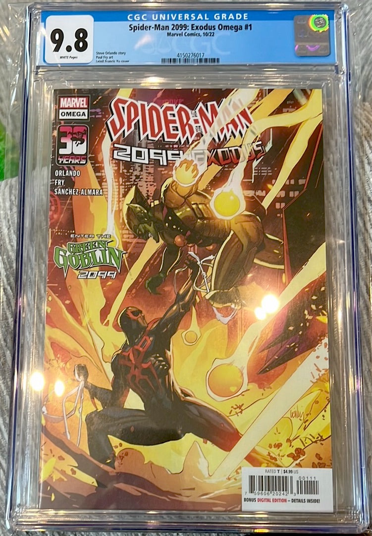 Spider-Man 2099: Exodus Omega #1 (1st appearance of Spider-Woman 2099)